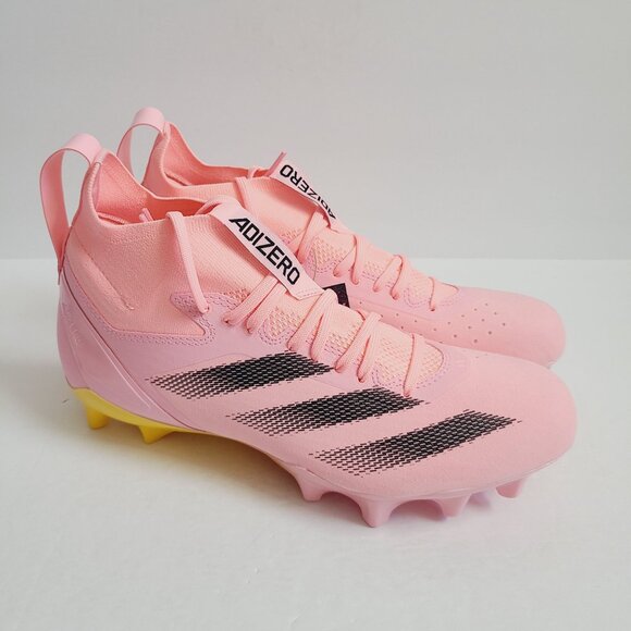 NEW Adidas Adizero Impact+ Football Cleats IF1567 Size 10 Pink